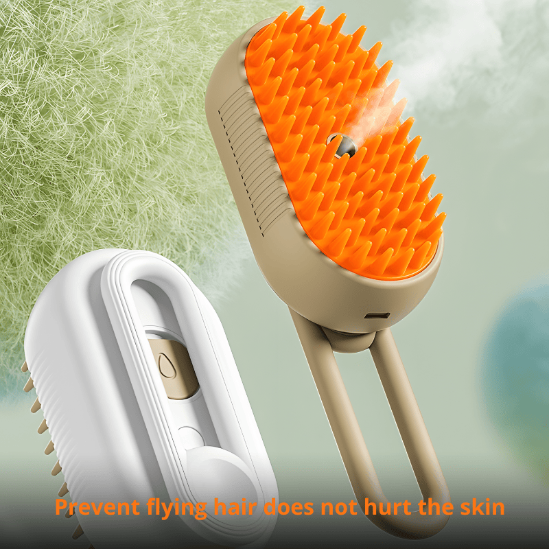 Steamy Pet Brush 4-in-1