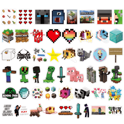 100 Unique Minecraft Stickers