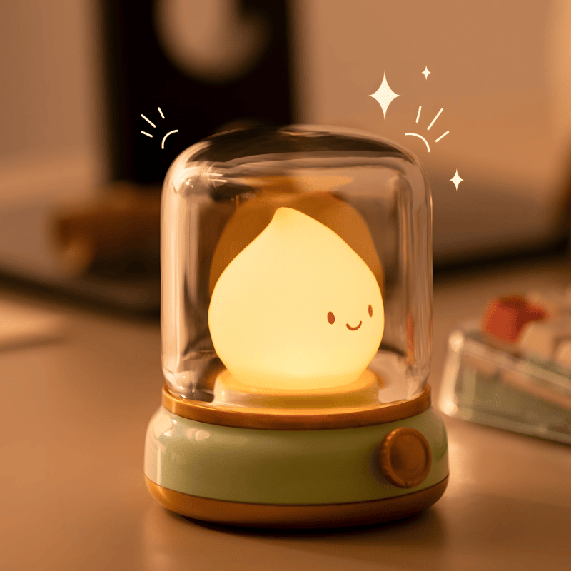 Cute Chibi Flame Lamp