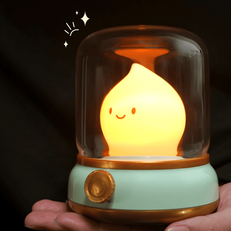 Cute Chibi Flame Lamp