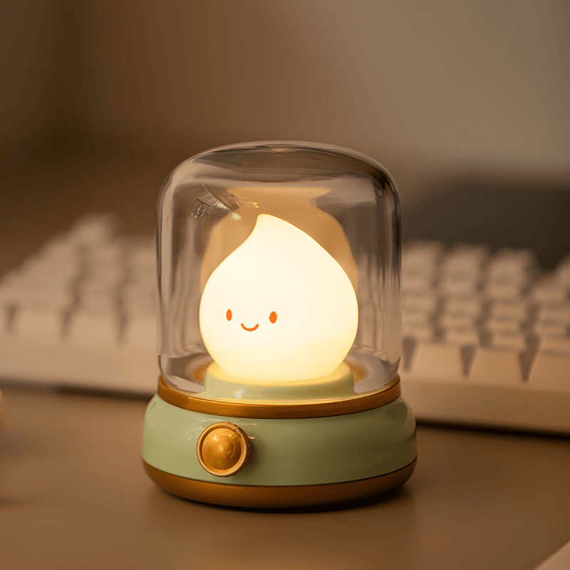 Cute Chibi Flame Lamp