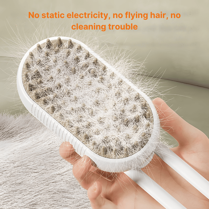 Steamy Pet Brush 4-in-1