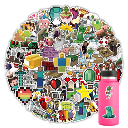 100 Unique Minecraft Stickers