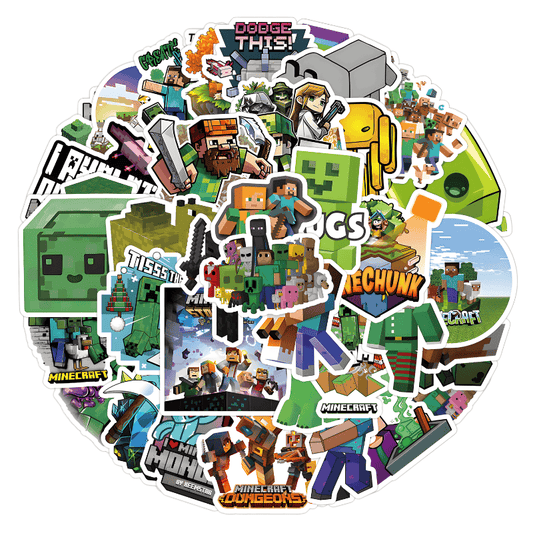 100 Unique Minecraft Stickers