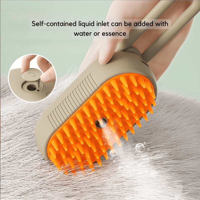 Steamy Pet Brush 4-in-1